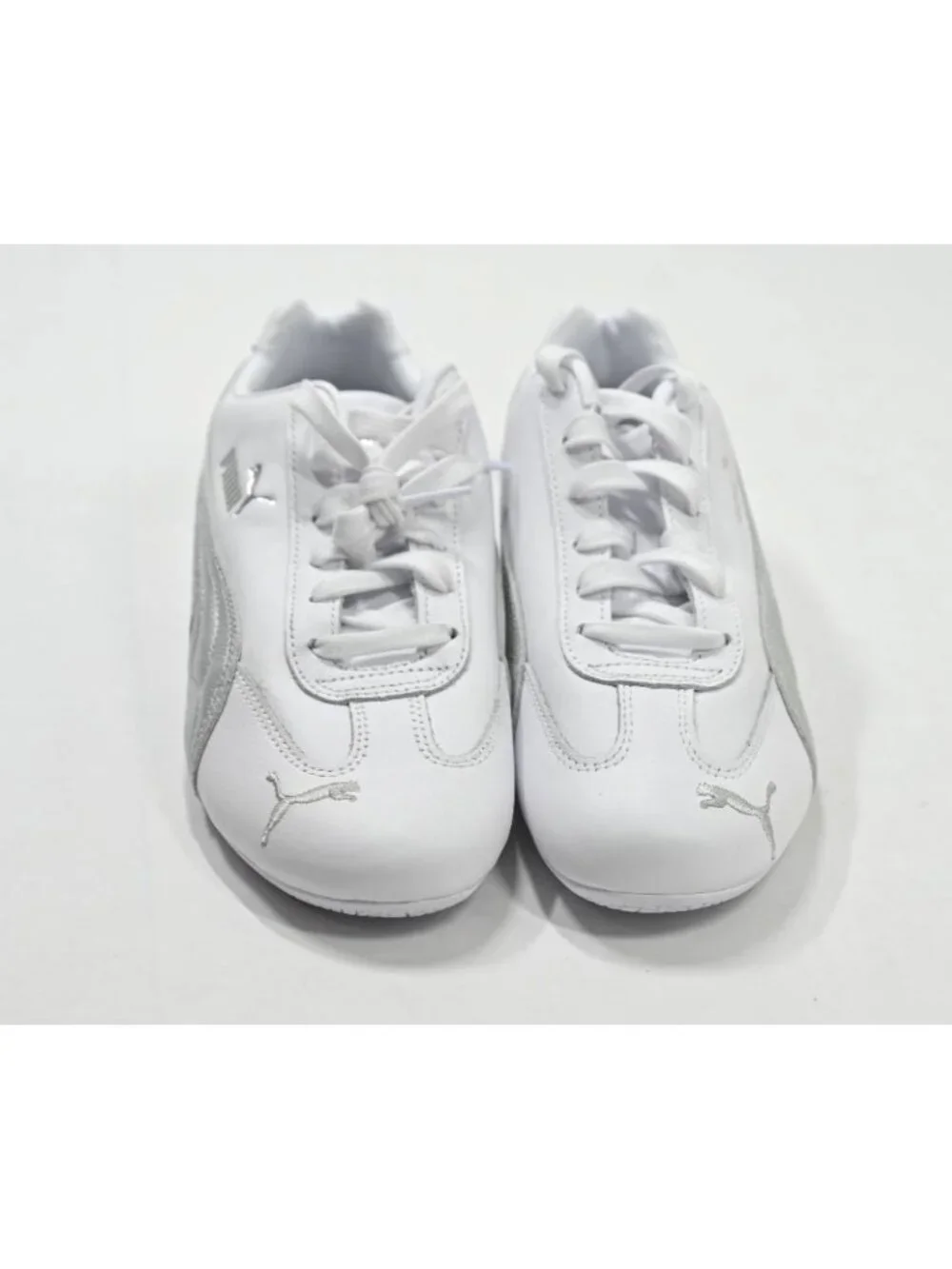 Puma Speedcat Leather Sneakers 403574-03 in Puma White Puma Silver